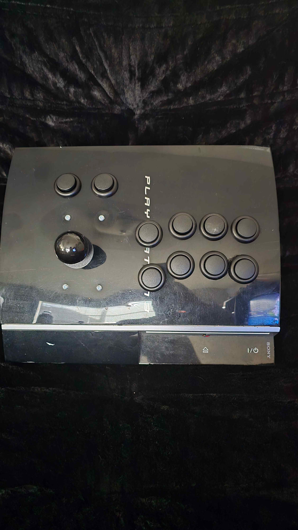Fully Black PS3 Arcade Stick