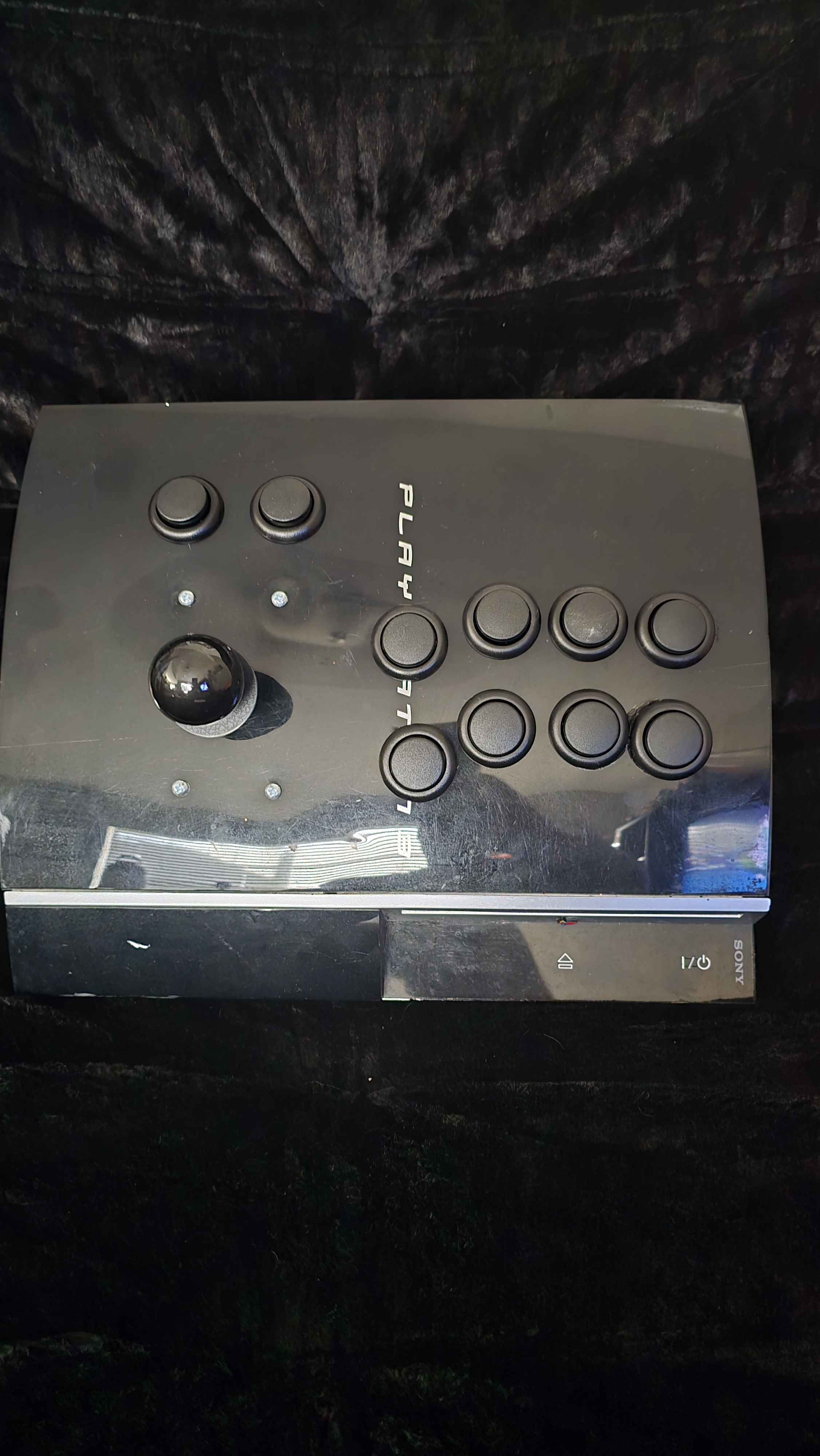 Fully Black PS3 Arcade Stick
