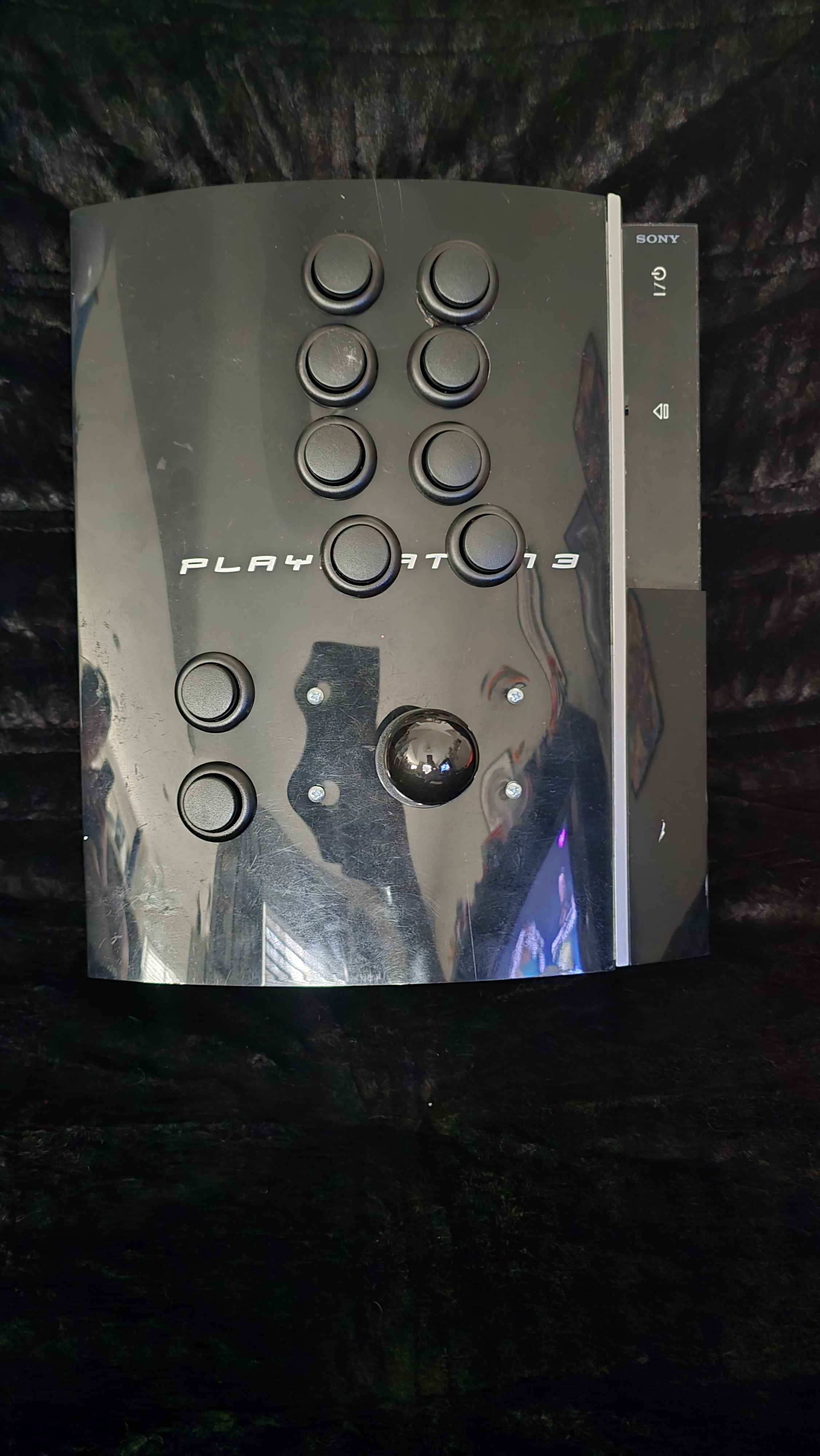 Fully Black PS3 Arcade Stick
